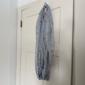 Orangetheory Gray and Orange Infinity Scarf